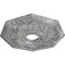 Ekena Millwork Nottingham Medallion (Canopies up to 4 5/8"), 18"OD x 3 1/2"ID x 1 1/2"P, Ultra Pure White Crackle CM18NTUWC - alternate 3